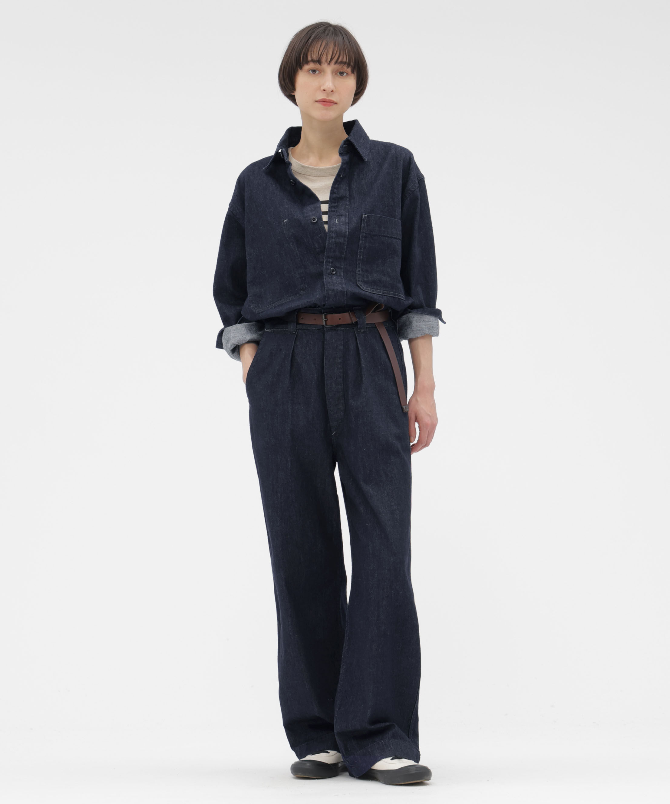 MHL.「CANTON LIGHT DENIM SHIRT」|シャツ・ブラウス|