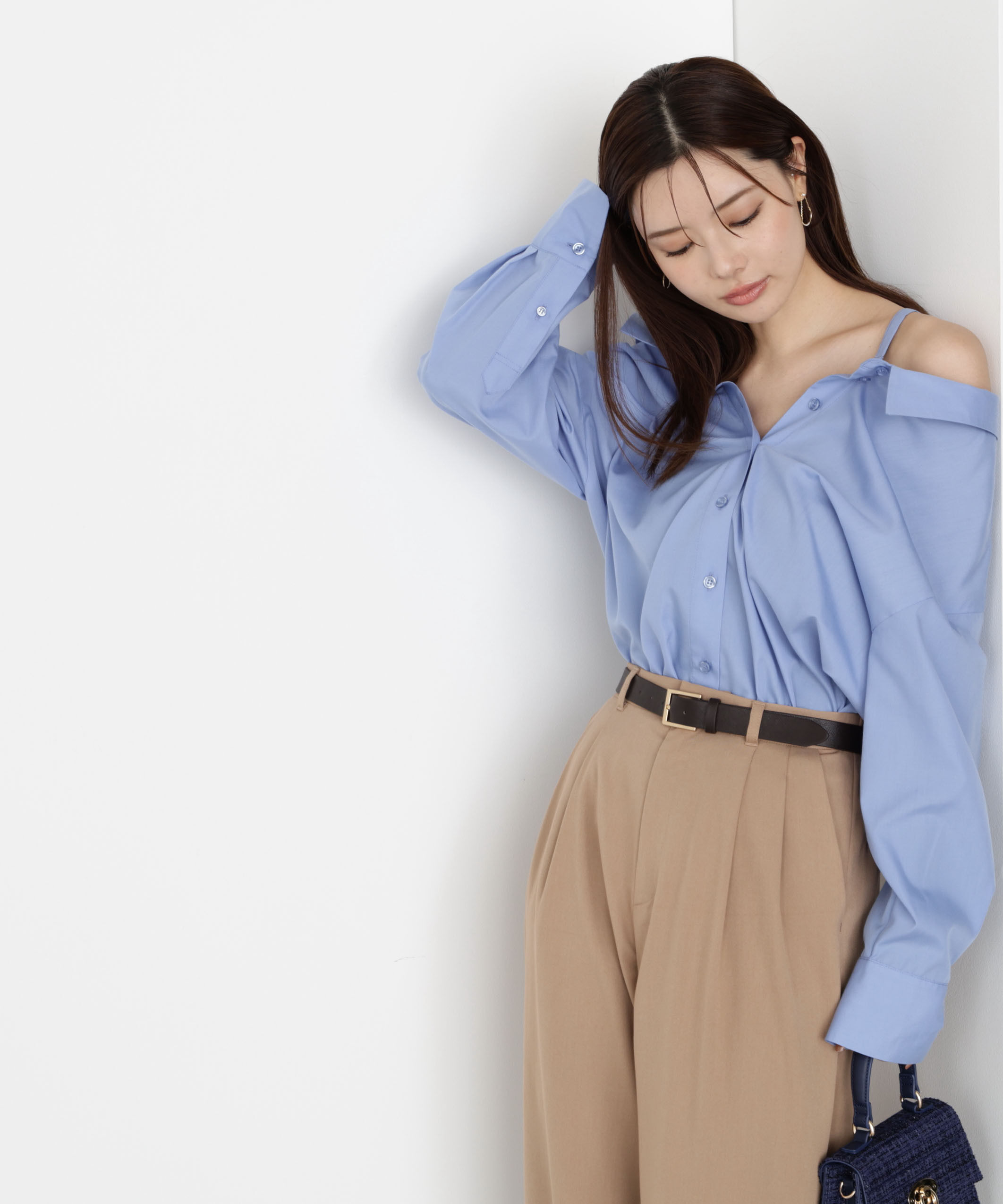 PROPORTION BODY DRESSING「2wayシャツ 25AW」|シャツ・ブラウス|