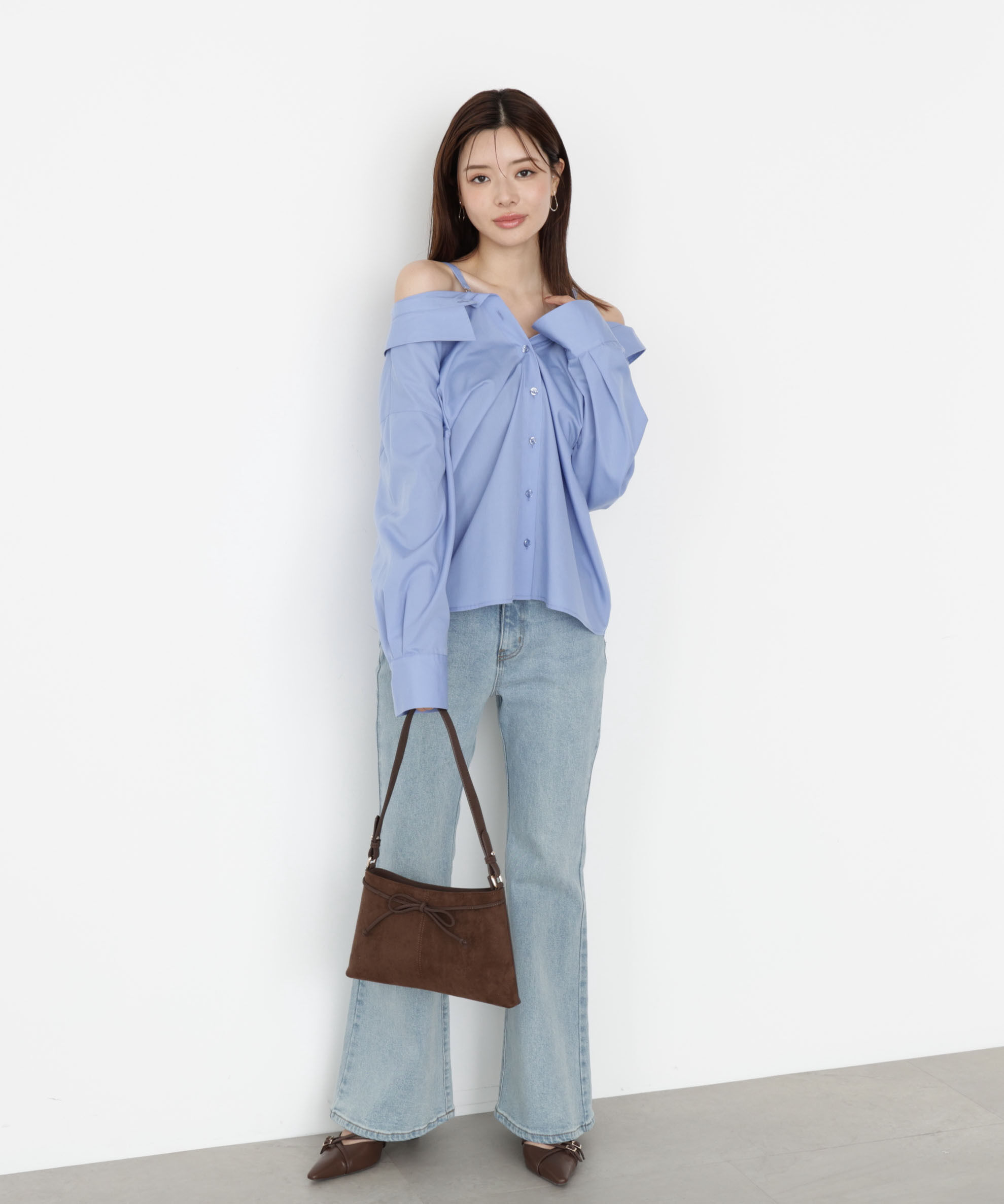 PROPORTION BODY DRESSING「2wayシャツ 25AW」|シャツ・ブラウス|