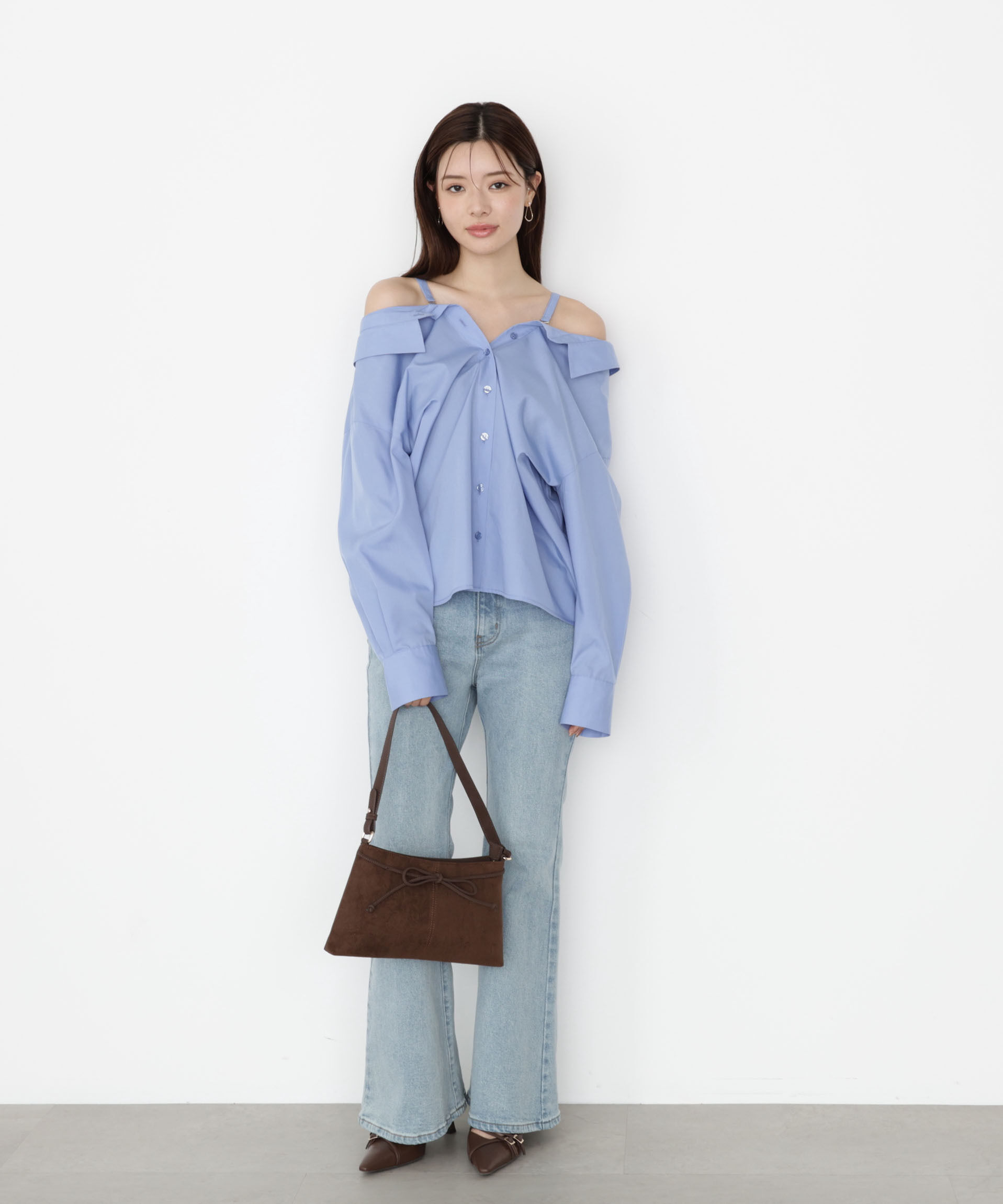 PROPORTION BODY DRESSING「2wayシャツ 25AW」|シャツ・ブラウス|