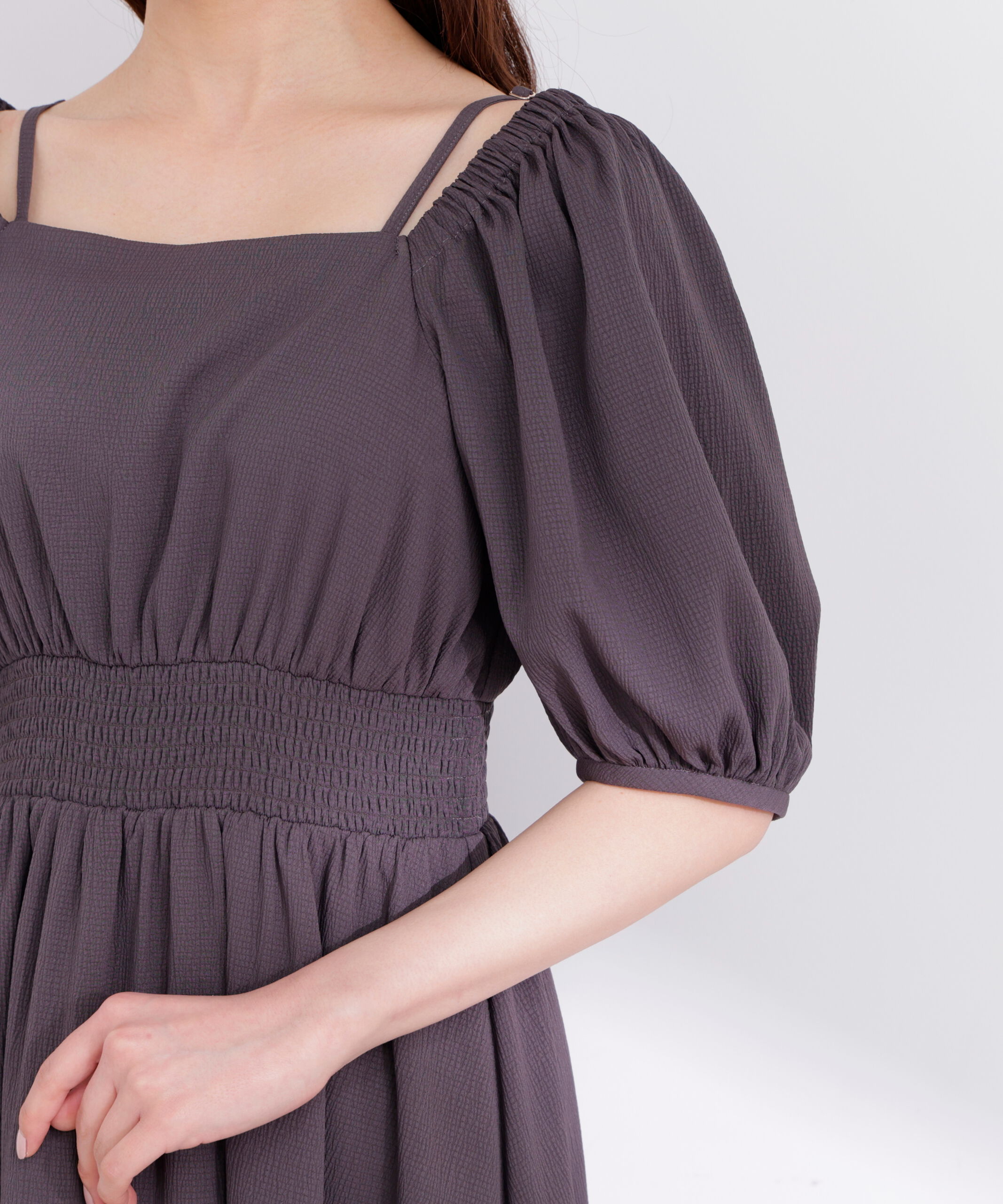 PROPORTION BODY DRESSING「2wayパフスリーブワンピース 26SS」|ワンピース|