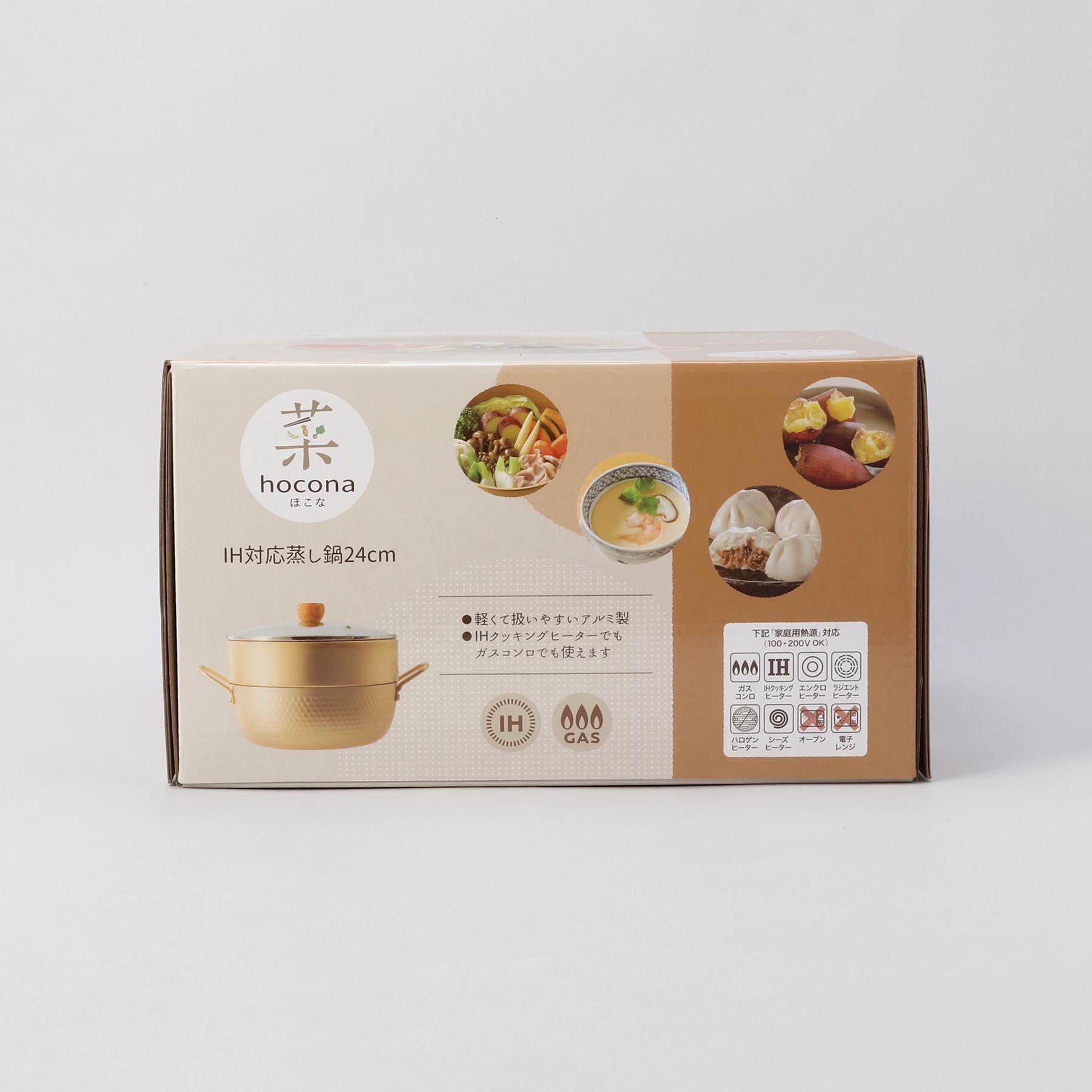 212 KITCHEN STORE「hocona ほこな IH蒸し鍋24cm」|食器・キッチングッズ|
