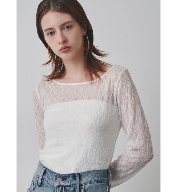 ELENDEEK「LACE SKIN CS」|Tシャツ・カットソー|