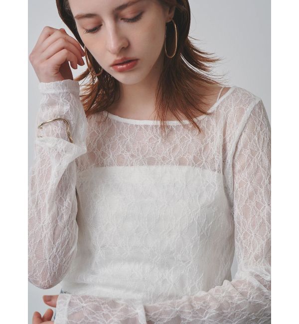 ELENDEEK「LACE SKIN CS」|Tシャツ・カットソー|