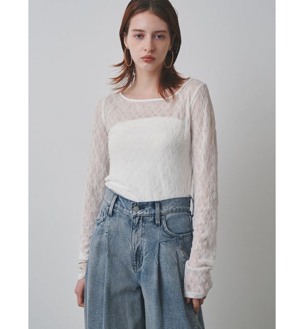 ELENDEEK「LACE SKIN CS」|Tシャツ・カットソー|