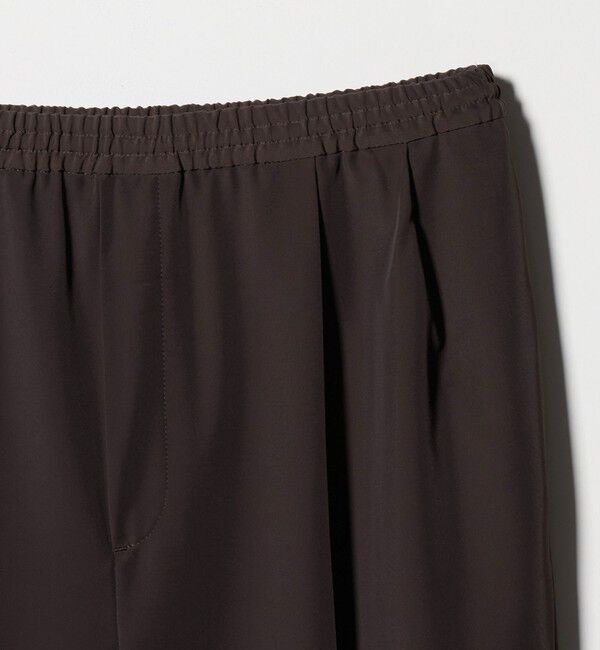UNITED ARROWS「ツイル イージーパンツ ‐ストレッチ 防シワ 接触冷感‐」|スラックス|