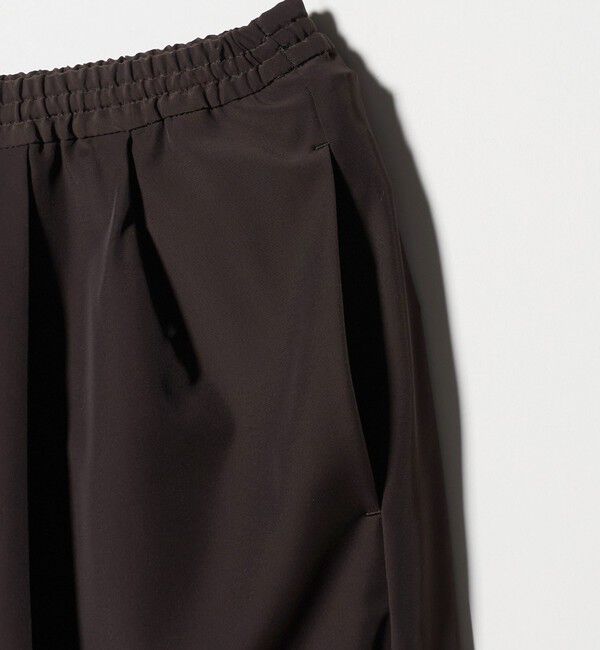 UNITED ARROWS「ツイル イージーパンツ ‐ストレッチ 防シワ 接触冷感‐」|スラックス|