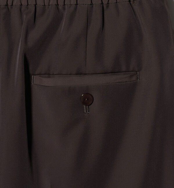 UNITED ARROWS「ツイル イージーパンツ ‐ストレッチ 防シワ 接触冷感‐」|スラックス|
