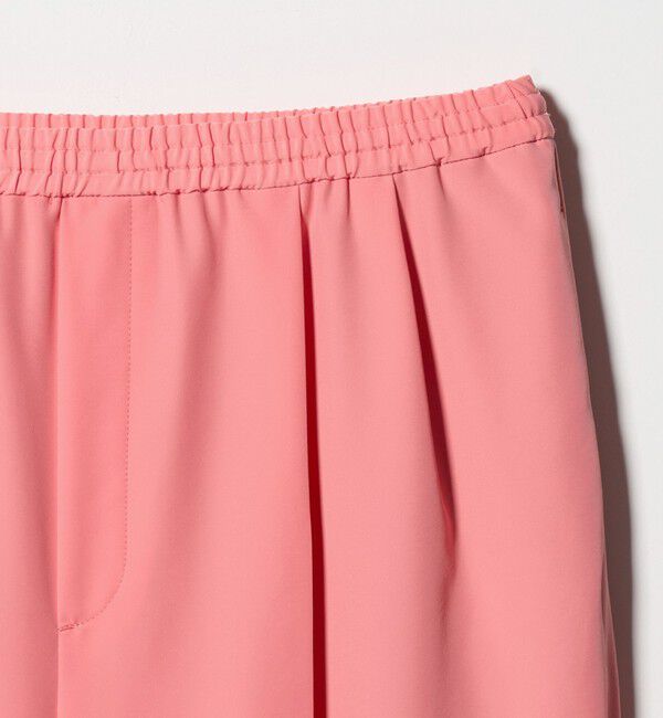 UNITED ARROWS「ツイル イージーパンツ ‐ストレッチ 防シワ 接触冷感‐」|スラックス|