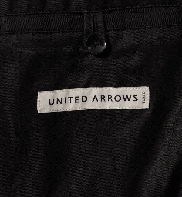 UNITED ARROWS「レザーライク ボンバージャケット」|ブルゾン・スタジャン|