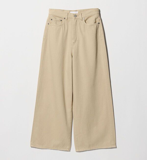 UNITED ARROWS green label relaxing「＜スタイリスト兵藤千尋さんコラボ＞ワイド ライト デニム 接触冷感」|デニム|