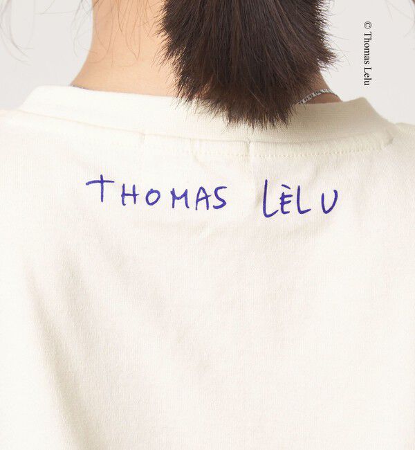 UNITED ARROWS green label relaxing「【別注】＜Thomas Lelu＞サインアート 半袖 Tシャツ カットソー」|Tシャツ・カットソー|