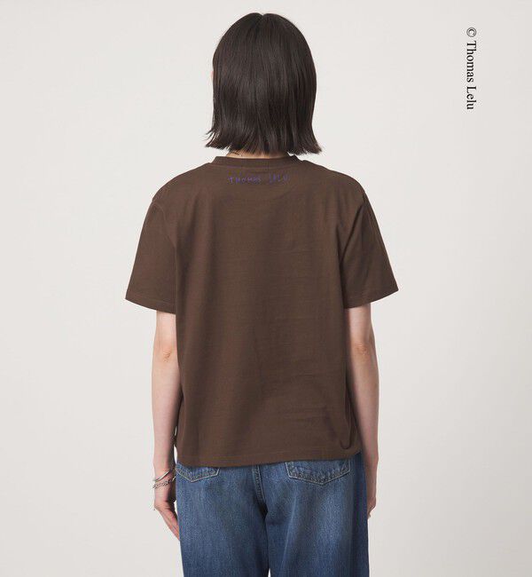 UNITED ARROWS green label relaxing「【別注】＜Thomas Lelu＞サインアート 半袖 Tシャツ カットソー」|Tシャツ・カットソー|
