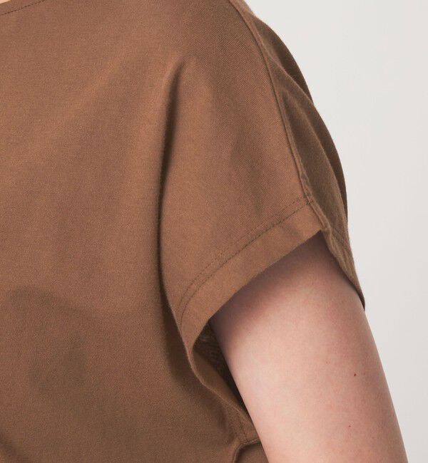 UNITED ARROWS green label relaxing「＜To b. by agnes b.コラボ＞ロゴ フレンチスリーブ Tシャツ」|Tシャツ・カットソー|