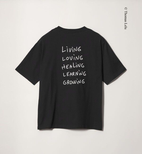 UNITED ARROWS green label relaxing「【別注】＜Thomas Lelu＞サインアート 半袖 Tシャツ カットソー」|Tシャツ・カットソー|
