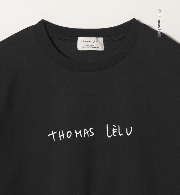 UNITED ARROWS green label relaxing「【別注】＜Thomas Lelu＞サインアート 半袖 Tシャツ カットソー」|Tシャツ・カットソー|