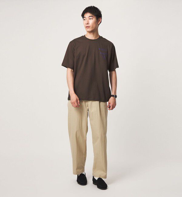UNITED ARROWS green label relaxing「【別注】＜Thomas Lelu＞サインアート 半袖 Tシャツ カットソー」|Tシャツ・カットソー|