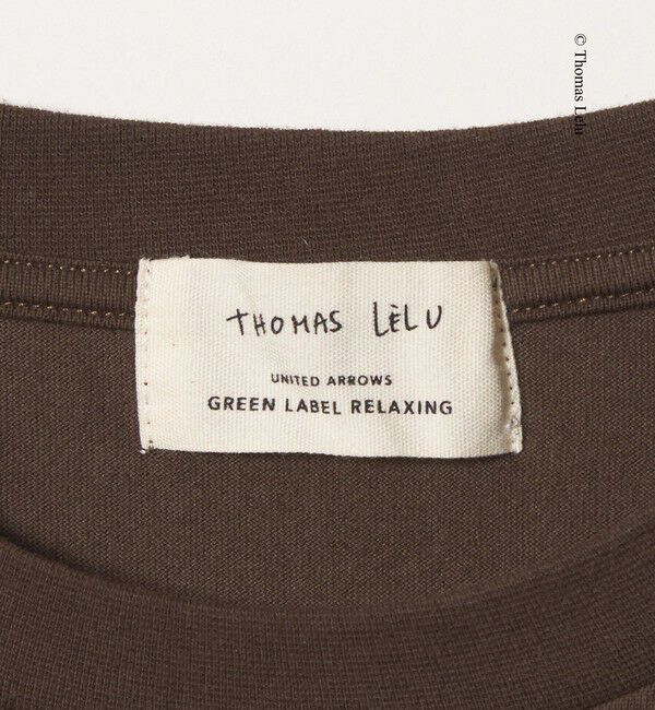 UNITED ARROWS green label relaxing「【別注】＜Thomas Lelu＞サインアート 半袖 Tシャツ カットソー」|Tシャツ・カットソー|