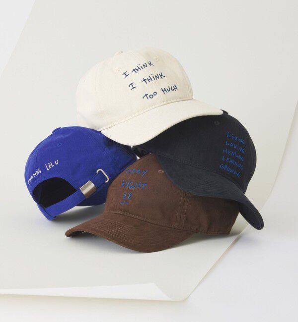 UNITED ARROWS green label relaxing「【別注】＜Thomas Lelu＞サインアート キャップ 帽子」|キャップ・キャスケット|