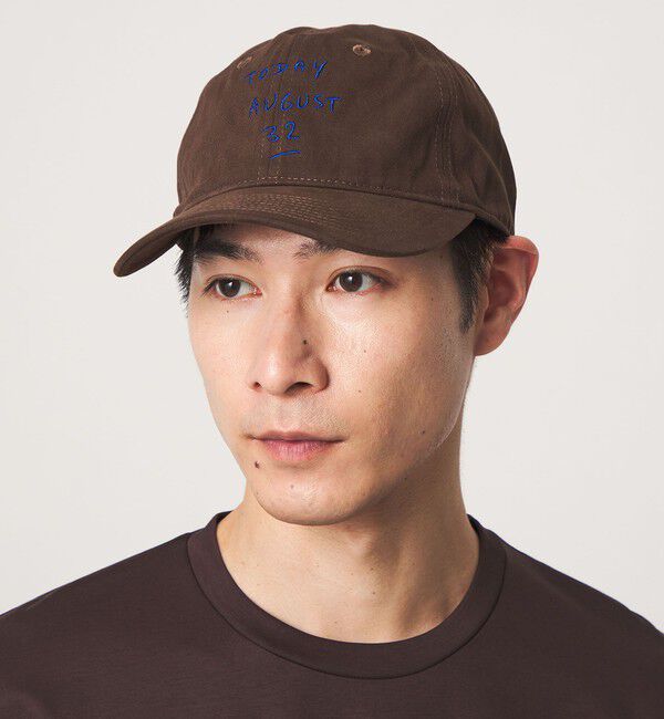 UNITED ARROWS green label relaxing「【別注】＜Thomas Lelu＞サインアート キャップ 帽子」|キャップ・キャスケット|DK.BROWN