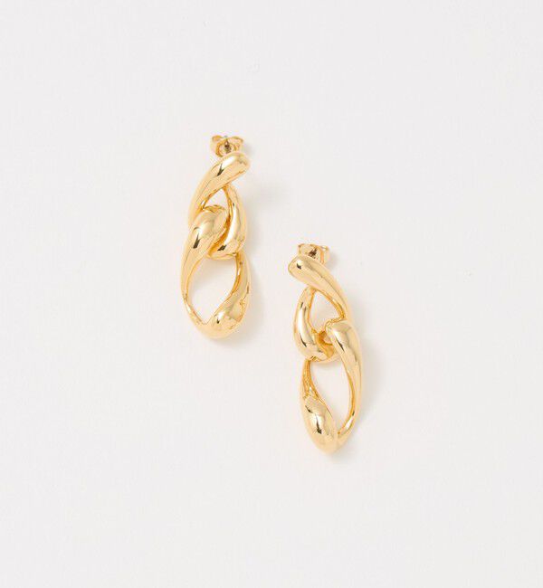 UNITED ARROWS green label relaxing「チェーンスウィング ピアス」|ピアス|GOLD