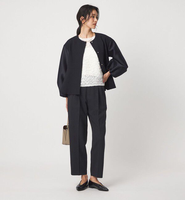 UNITED ARROWS green label relaxing「fleurie(フルリー) テーパード パンツ」|スラックス|