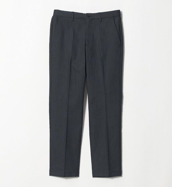 UNITED ARROWS green label relaxing「【WEB限定】JUST fit デニムライク スラックス」|スラックス|