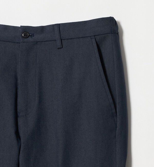 UNITED ARROWS green label relaxing「【WEB限定】JUST fit デニムライク スラックス」|スラックス|