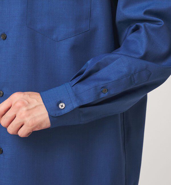 UNITED ARROWS green label relaxing「ウォッシャブル ビエラジャストルーズ 長袖 シャツ」|シャツ・ブラウス|