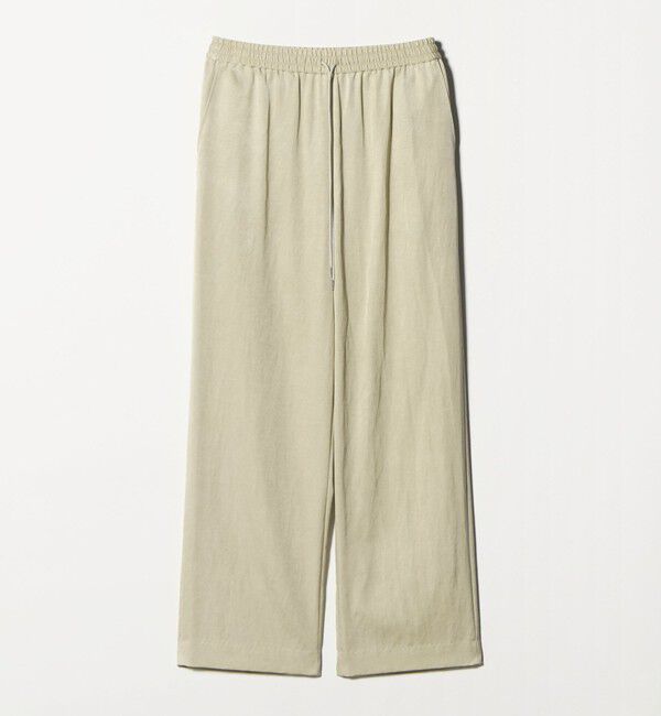 BEAUTY&YOUTH UNITED ARROWS「サテンドロースト ワイドパンツ ウォッシャブル」|その他|