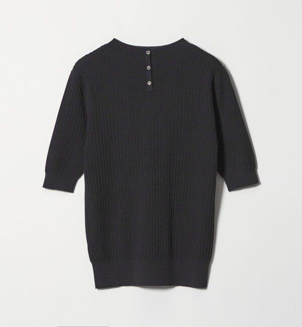 STEVEN ALAN「＜Steven Alan＞ボトルネック ハーフスリーブ ニット」|ニット・セーター|