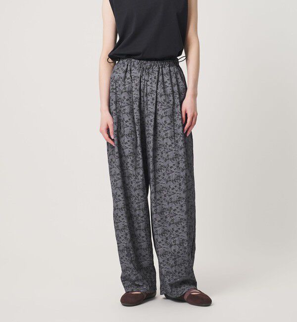 BEAUTY&YOUTH UNITED ARROWS「【別注】＜Charcoal＞バギー パンツ  遮熱 UVカット 接触冷感 吸水速乾」|その他|