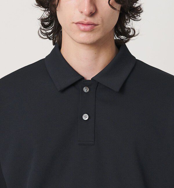 BEAUTY&YOUTH UNITED ARROWS「Air Dobby ワイドテーパード ポロシャツ ヨコストレッチ 吸水速乾 ウォッシャブル」|Tシャツ・カットソー|