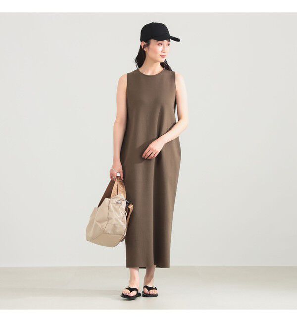 Demi-Luxe BEAMS 「コットン 16ゲージ ノースリーブ ワンピース」|ワンピース|