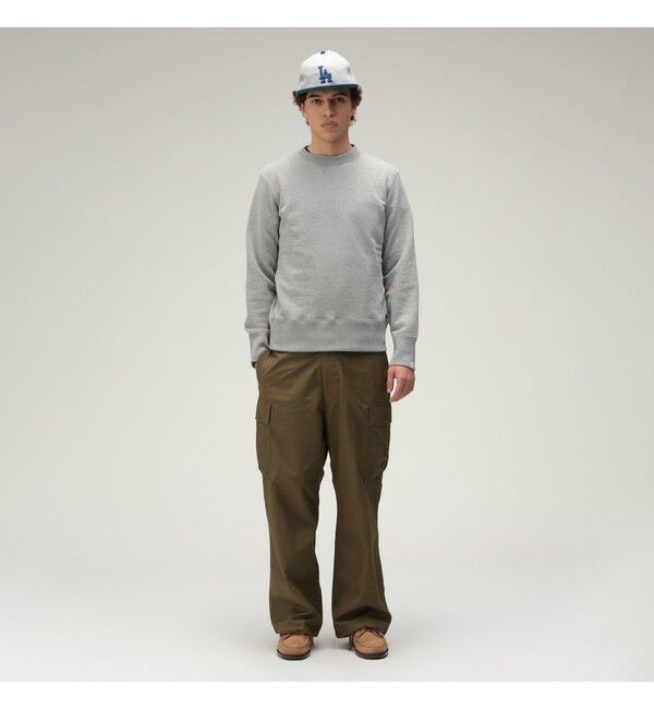 BEAMS PLUS「BEAMS PLUS｜【別注】LOOPWHEELER / Athletic Sweat Crew Neck｜ トレーナー｜ ミドルウェイト 裏毛｜」|スウェット・ジャージ|