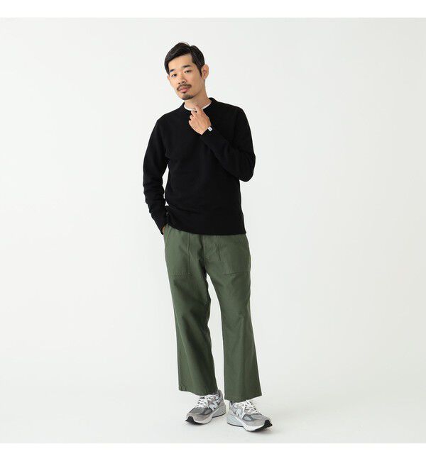 BEAMS PLUS「BEAMS PLUS｜【別注】LOOPWHEELER / Athletic Sweat Crew Neck｜ トレーナー｜ ミドルウェイト 裏毛｜」|スウェット・ジャージ|
