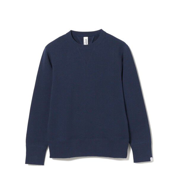 BEAMS PLUS「BEAMS PLUS｜【別注】LOOPWHEELER / Athletic Sweat Crew Neck｜ トレーナー｜ ミドルウェイト 裏毛｜」|スウェット・ジャージ|P.NAVY