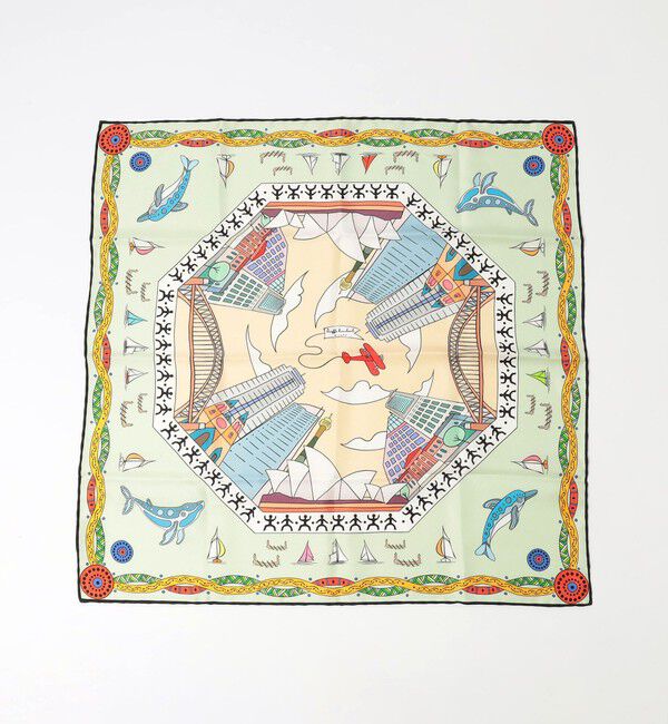 TOMORROWLAND GOODS「Kinloch シルクスカーフ」|バンダナ・スカーフ|