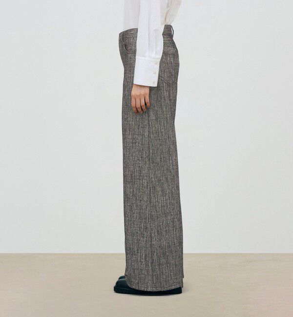 DES PRES「モールヤーンヘリンボーン ワイドパンツ」|その他|