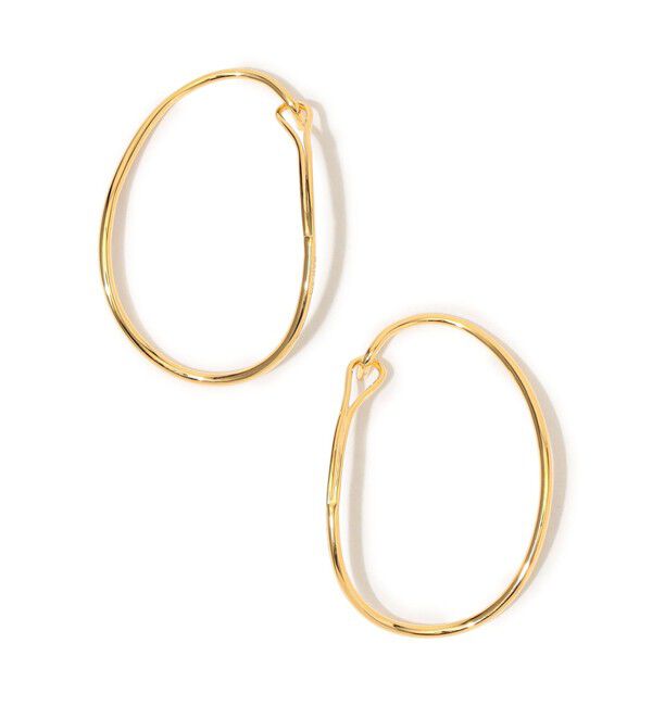 TOMORROWLAND GOODS「BAR Jewellery PROFILE ゴールド ピアス」|ピアス|