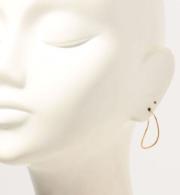 TOMORROWLAND GOODS「BAR Jewellery PROFILE ゴールド ピアス」|ピアス|