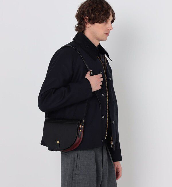 TOMORROWLAND GOODS「【別注】GLENROYAL Saddle Shoulder Bag ブライドルレザー ショルダーバッグ」|ショルダー・メッセンジャー|