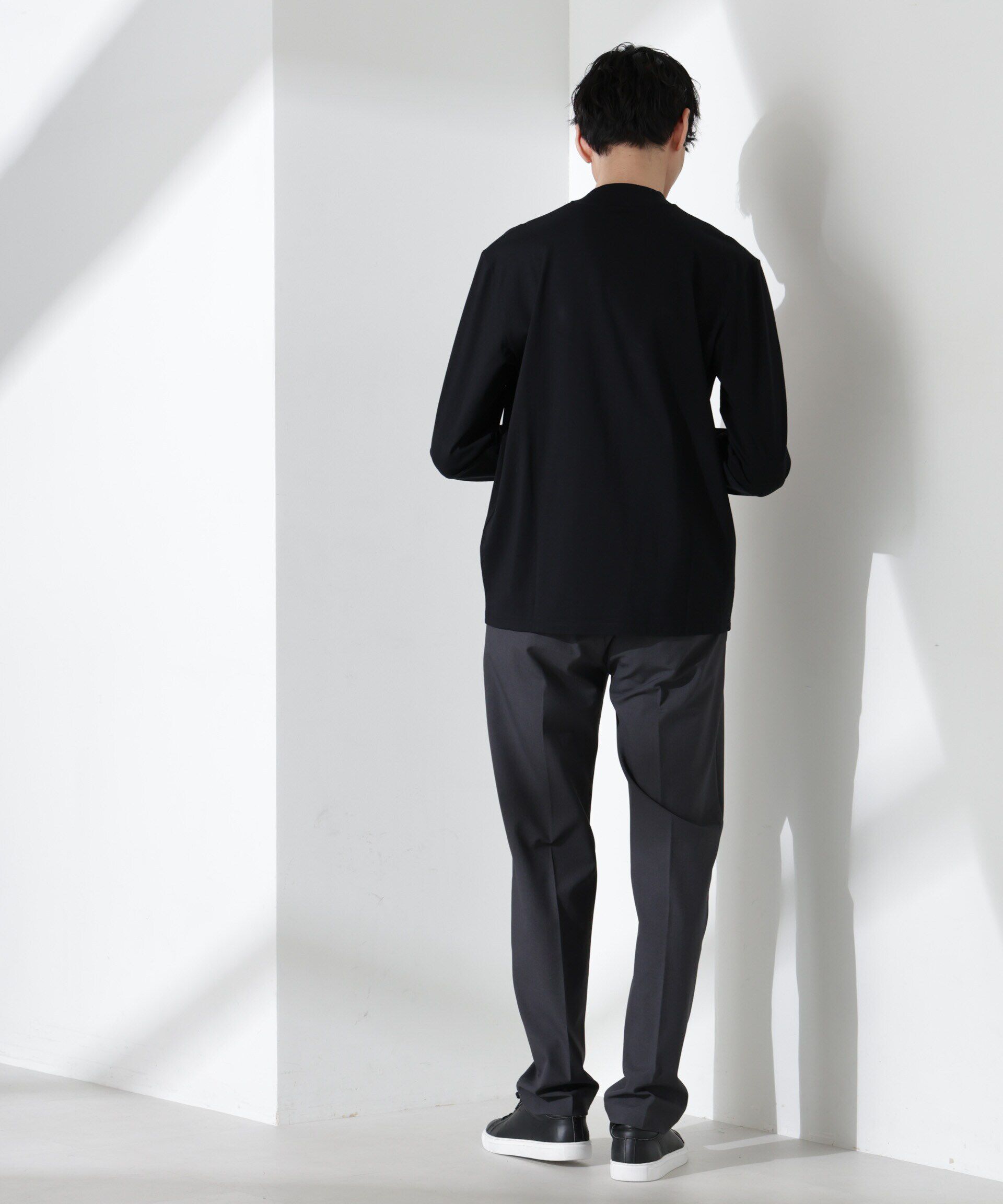 nano･universe「ジャケT(R) クルーネック 長袖」|Tシャツ・カットソー|