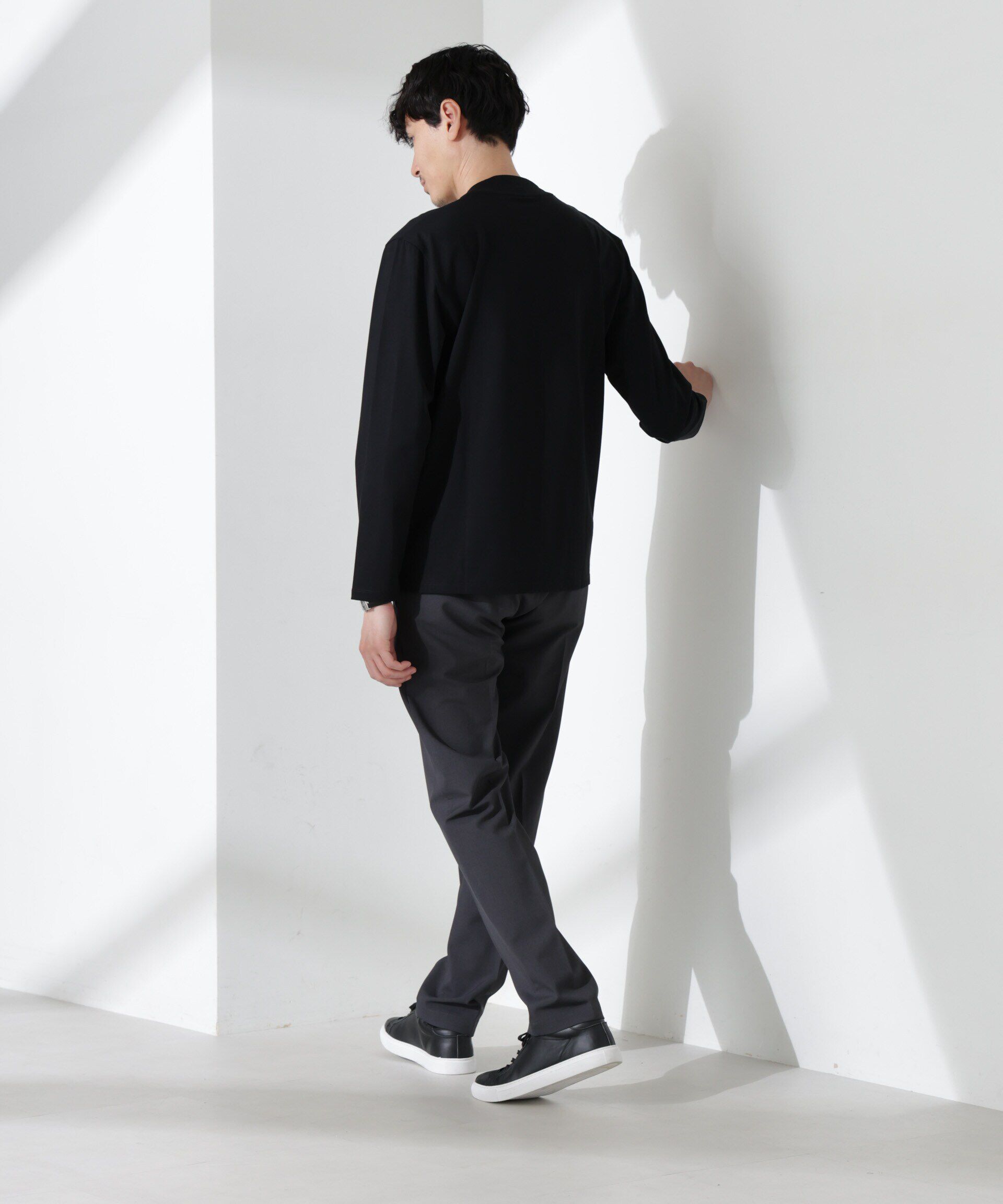nano･universe「ジャケT(R) クルーネック 長袖」|Tシャツ・カットソー|