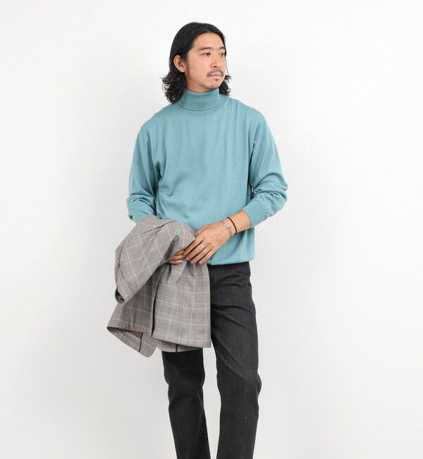 NOLLEY'S goodman「ハイゲージウォッシャブルニットタートルネック 26AW」|ニット・セーター|