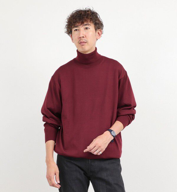 NOLLEY'S goodman「ハイゲージウォッシャブルニットタートルネック 26AW」|ニット・セーター|