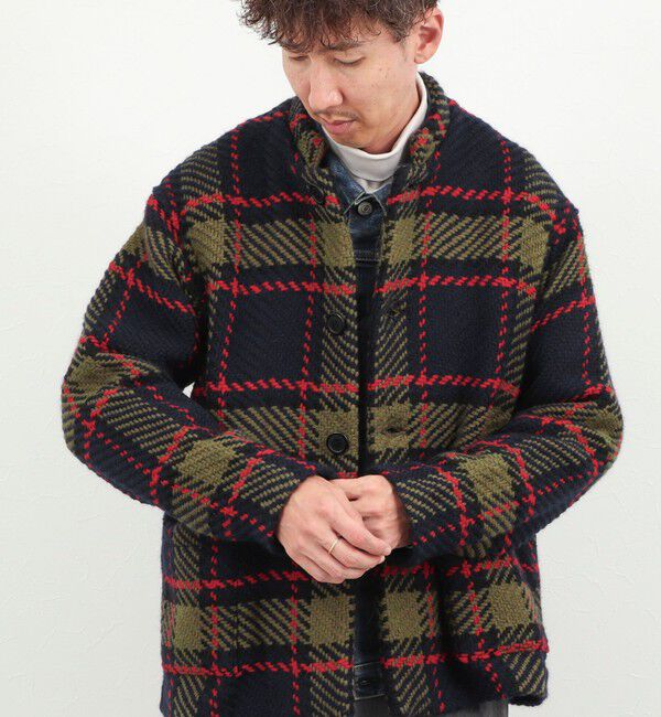 NOLLEY'S goodman「【John Branigan/ジョン・ブラニガン】別注ショートニットブルゾン 26AW」|ニット・セーター|