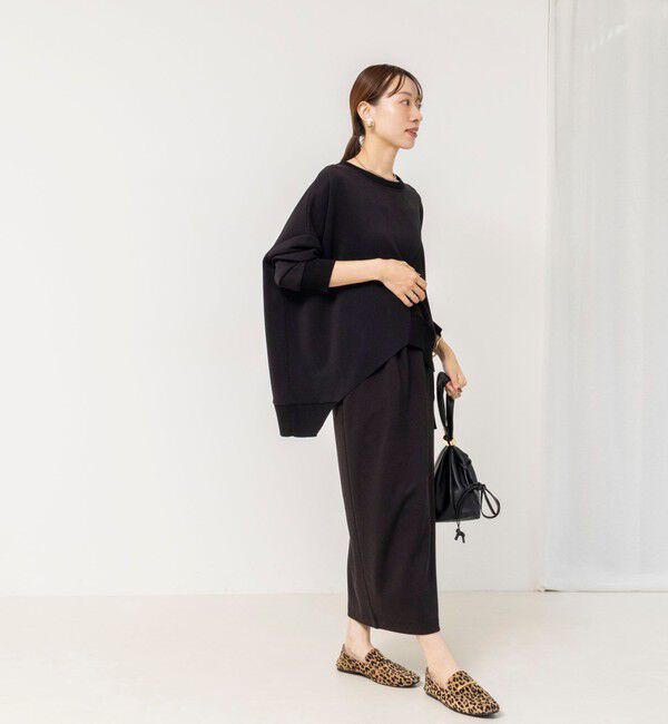 Rie Miller「《セットアップ対応》ウォッシャブルソフトダンボール変形プルオーバ」|Tシャツ・カットソー|