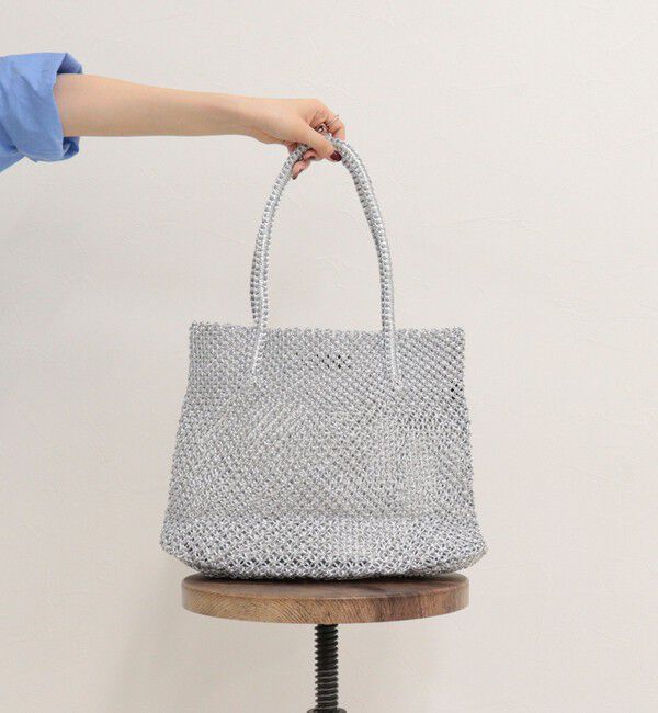 fredy emue「【BAGMATI/バグマティ】ラメコードメッシュトートバッグ」|トートバッグ|