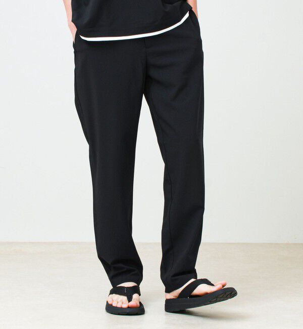 GLOSTER「【セットアップ対応】カラミ織りイージーパンツ」|チノ|